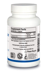 Close-up of L Arginine capsules