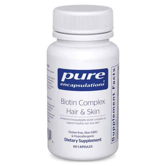 Pure Encapsulations Biotin Complex bottle front view