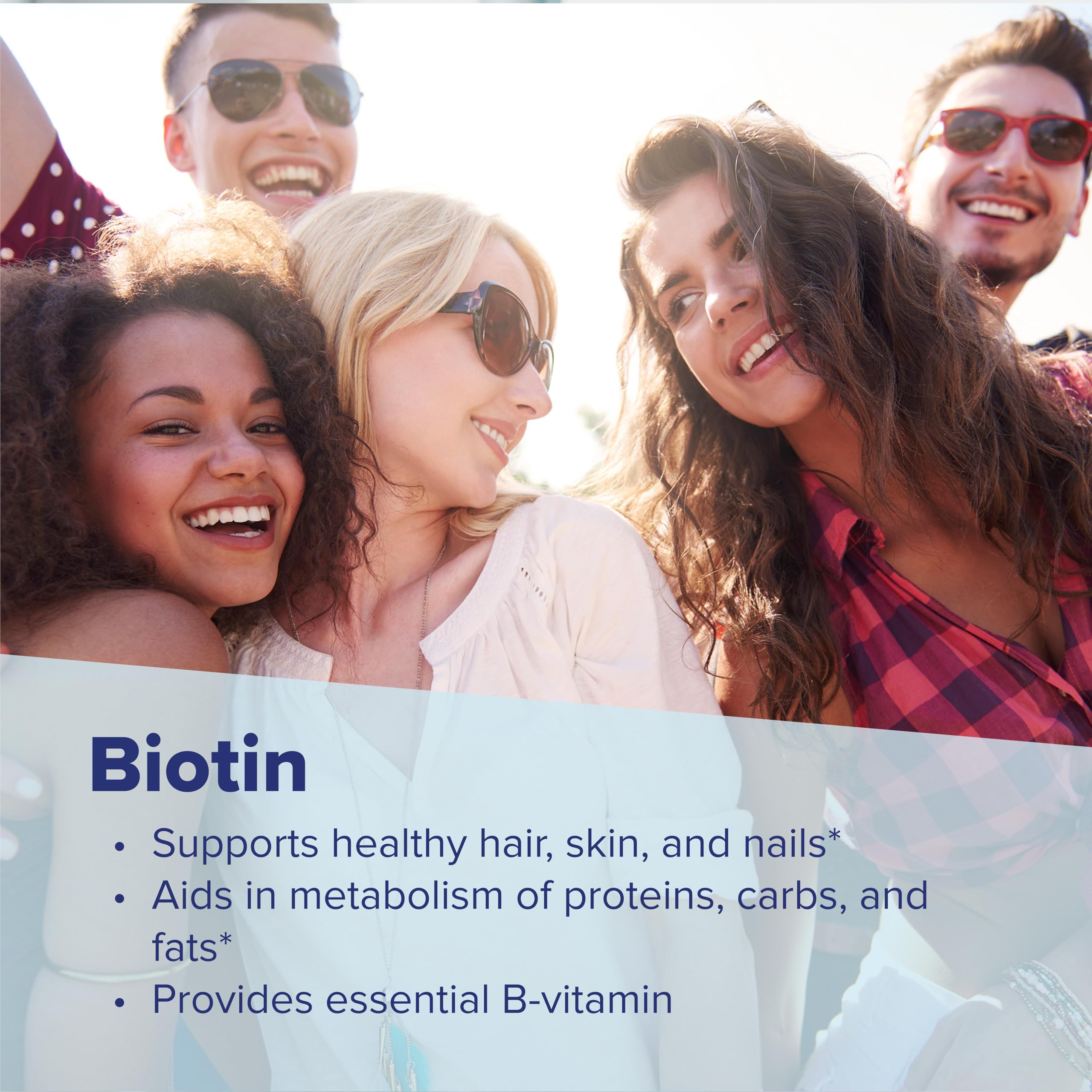 Dissolvable Biotin tablet for quick absorption under the tongue