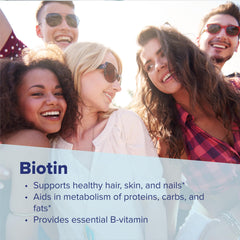 Dissolvable Biotin tablet for quick absorption under the tongue