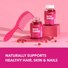 90-count vegan biotin gummies package