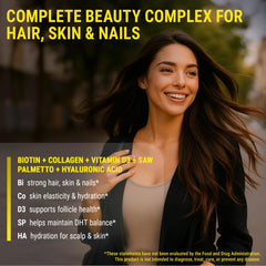 Close-up of Vitamin D3 and Collagen ingredients