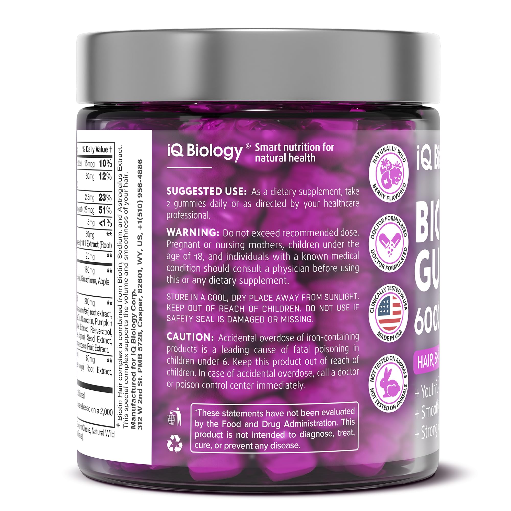 Healthy lifestyle concept with gummies and vitamins