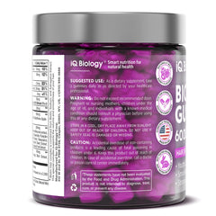 Healthy lifestyle concept with gummies and vitamins