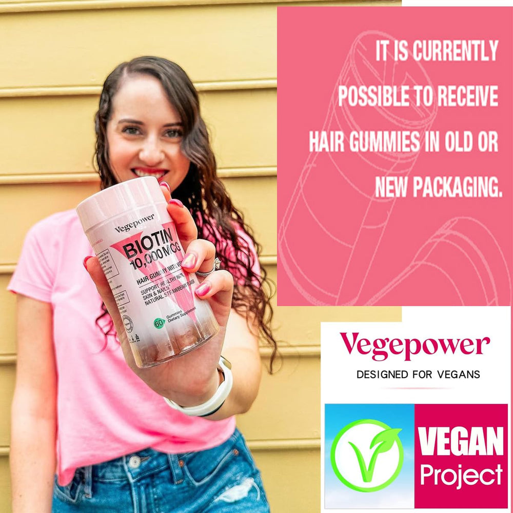 Strawberry biotin gummies – convenient on-the-go