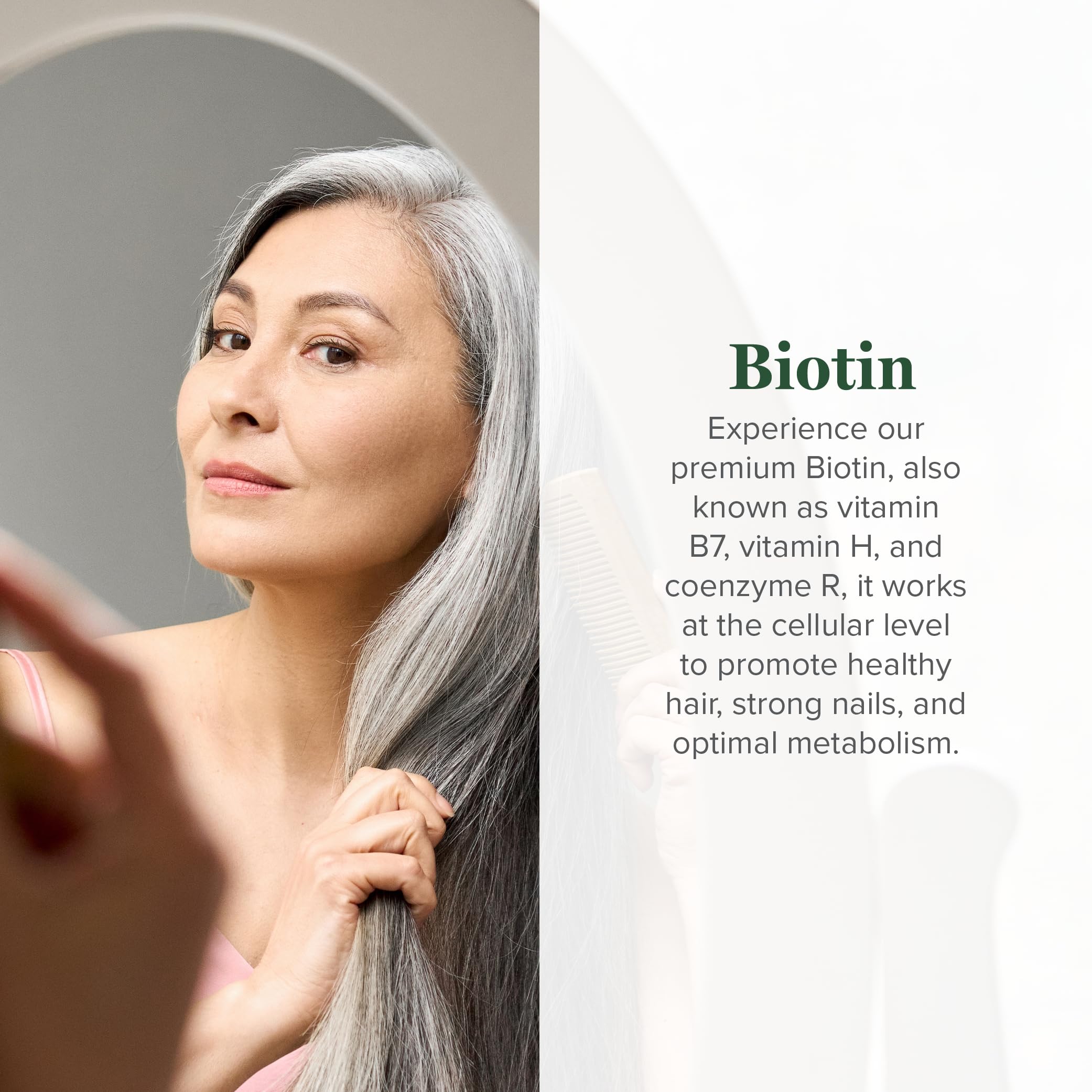Biotin for radiant skin and stronger nails