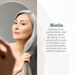 Biotin for radiant skin and stronger nails