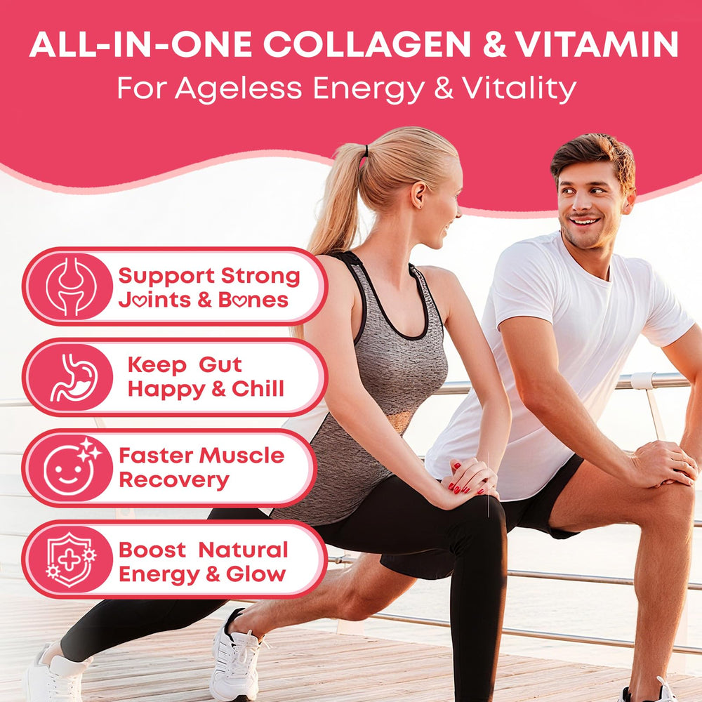 Biotin and Vitamin C enriched collagen gummies with hair and nails support