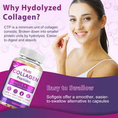 Biotin, Vitamin C, and Hyaluronic Acid supplements