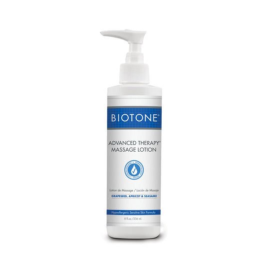 BIOTONE Advanced Therapy Massage Lotion bottle front view