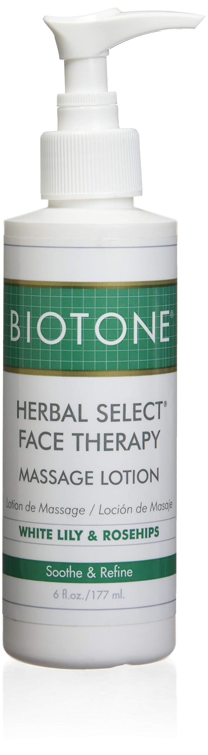Biotone Herbal Select Face Therapy Lotion bottle, 6 oz