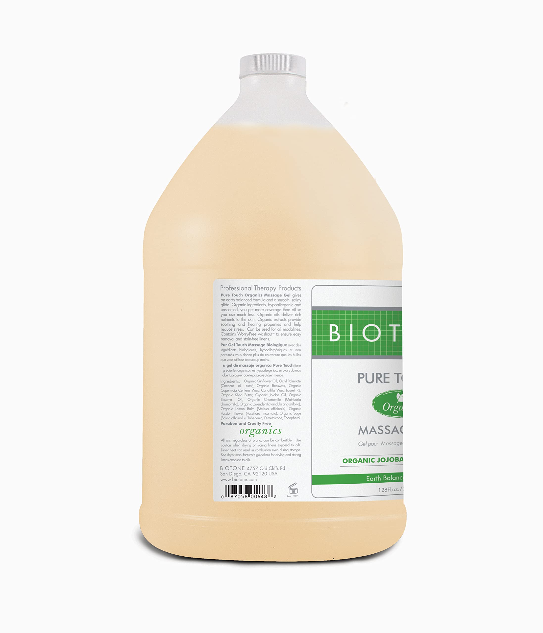 Close-up of Organic Jojoba Oil, Shea Butter, and Sesame Oil ingredients