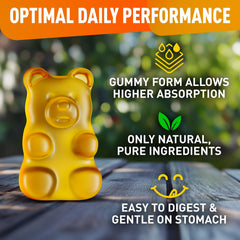 BioVit L-Tyrosine Gummies ingredients panel