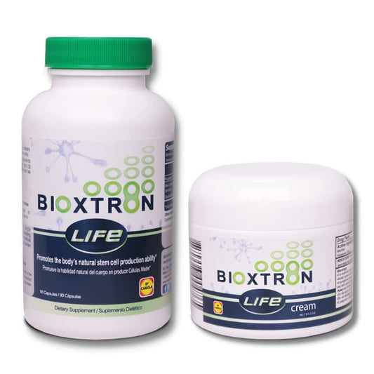 Bioxtron Life AFA Stem Cell Supplement bottle with 90 capsules