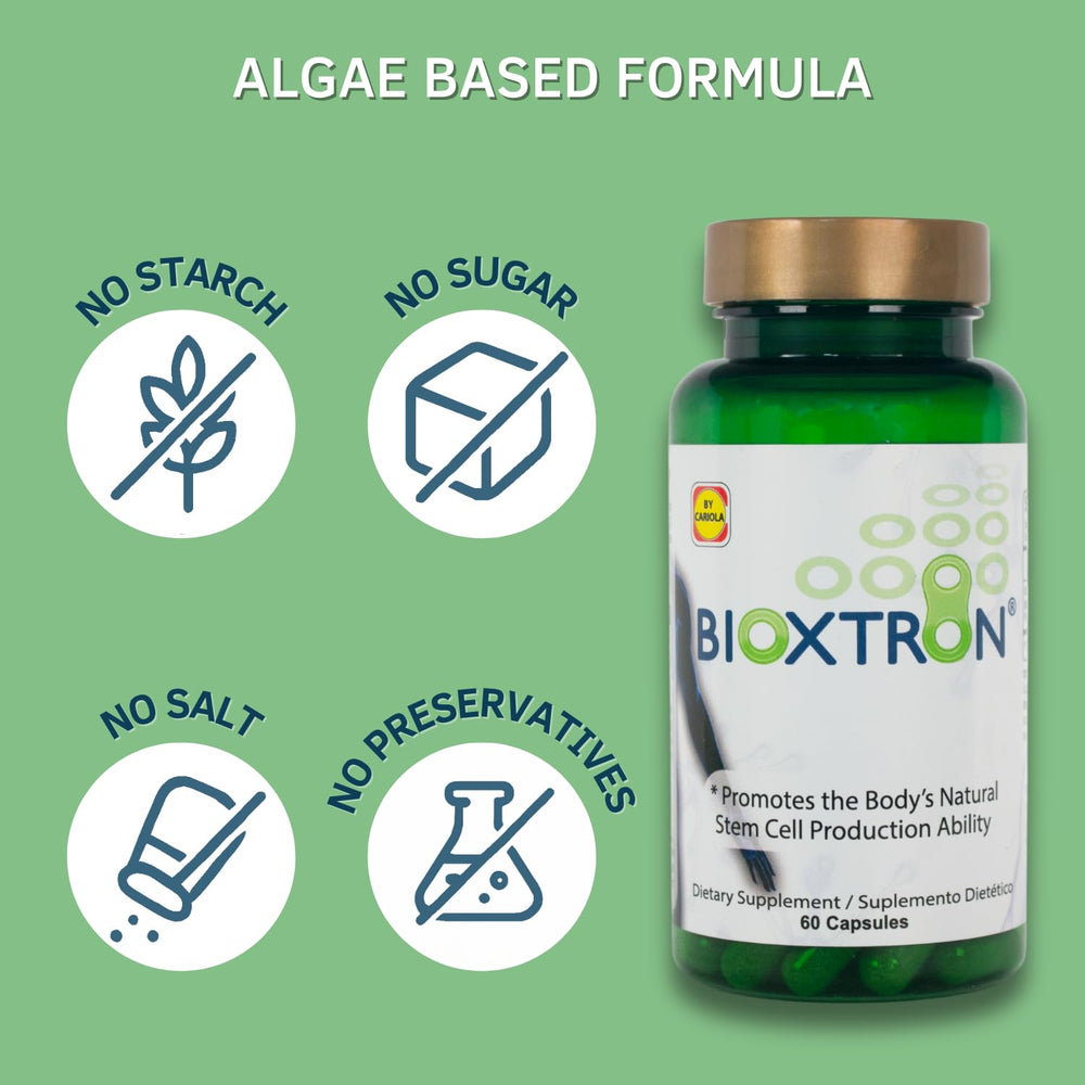 Immune support and antioxidant protection visuals for Bioxtron