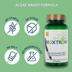 Immune support and antioxidant protection visuals for Bioxtron