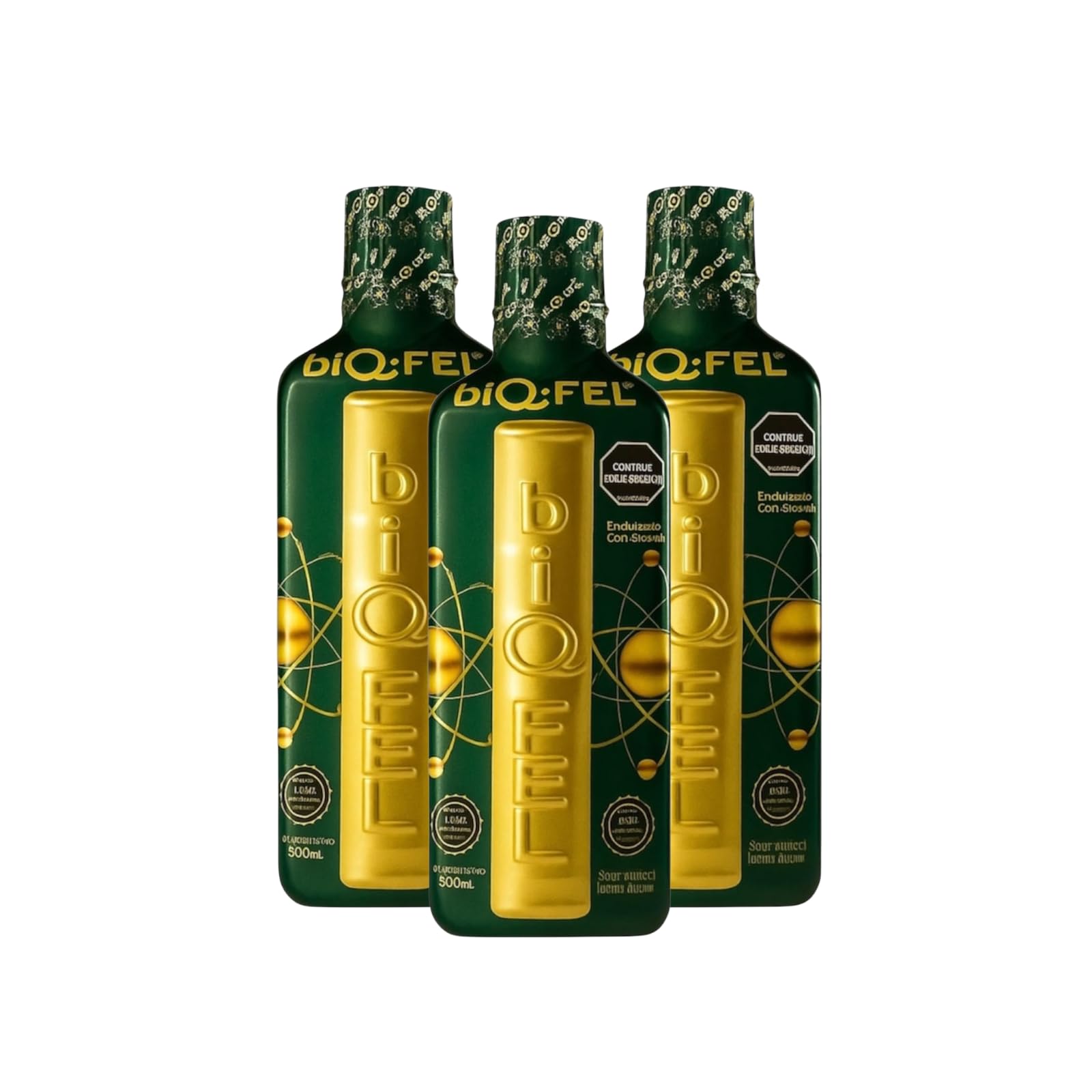 BiQFEL Daily Multivitamic bottle front view 500ml