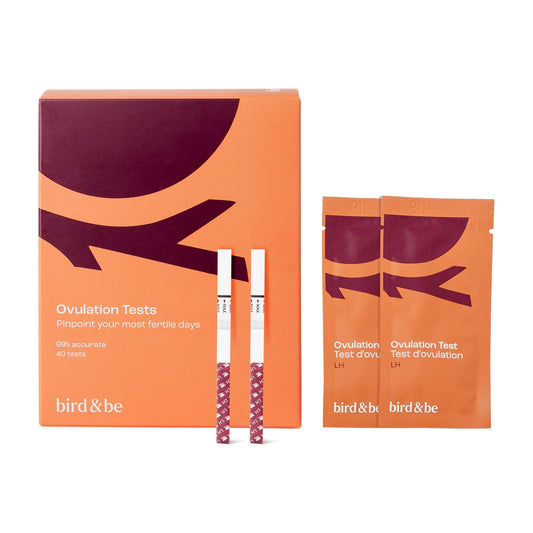 Bird&Be Ovulation Test Strips box with 40 LH strips