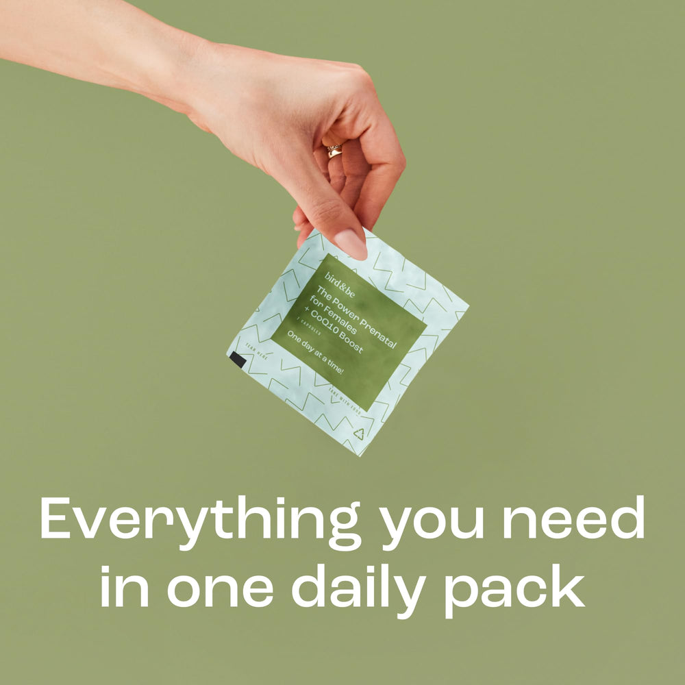 Grab-and-go daily prenatal packs for convenience