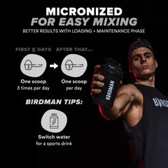 Vegan, gluten-free and sugar-free creatine powder