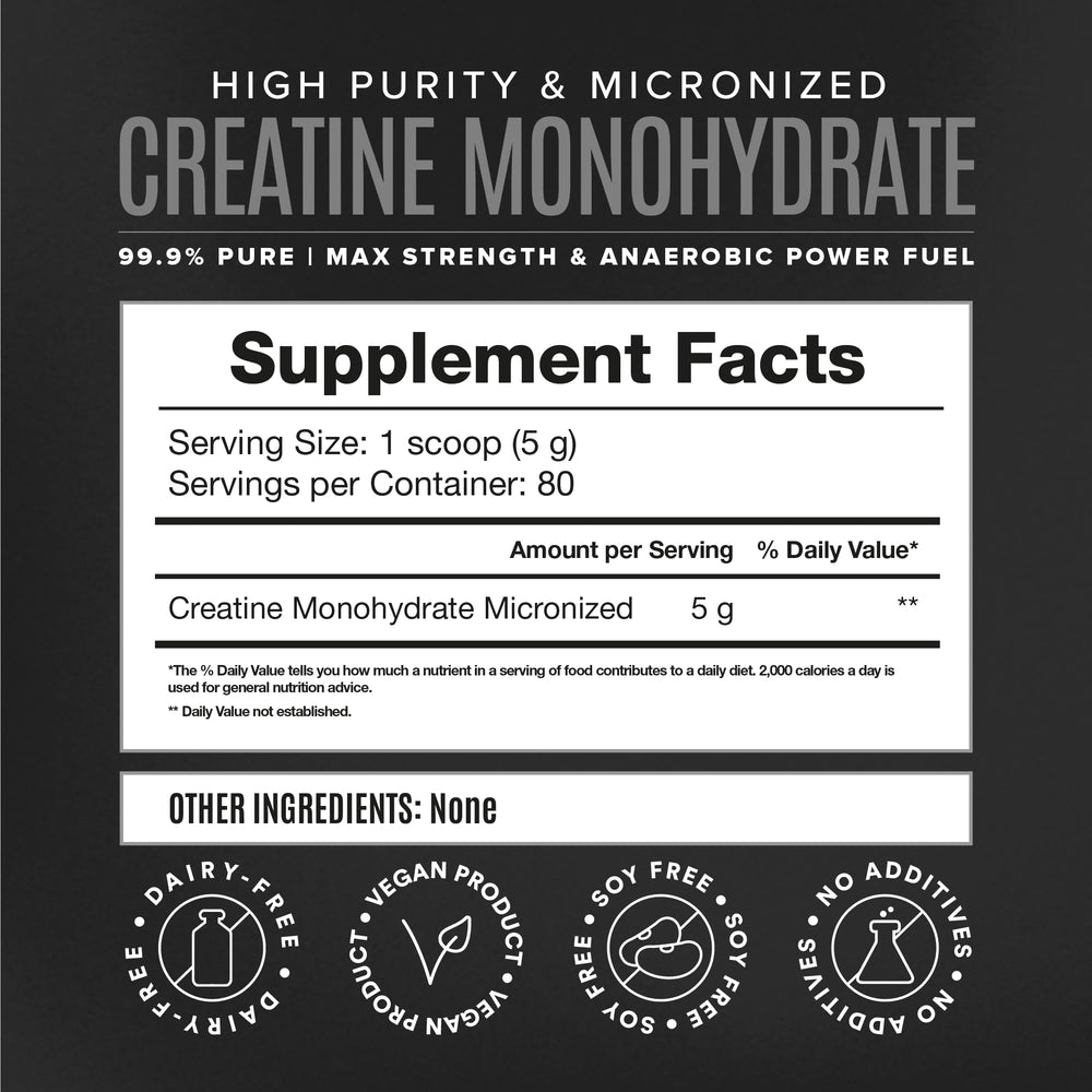 Post-workout recovery with creatine supplement