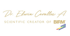 Made in Ecuador seal on BIRM packaging
