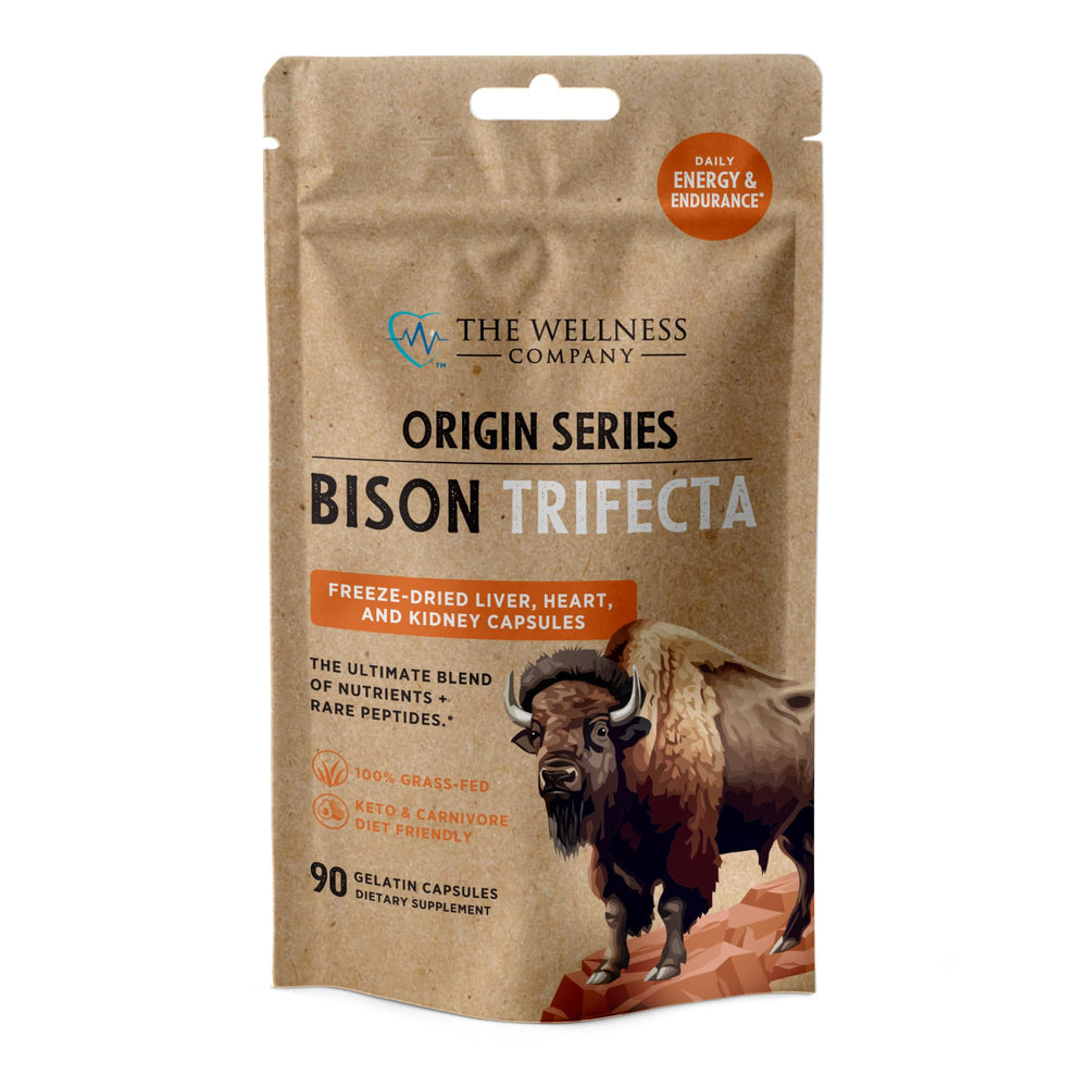 Bison Trifecta bottle label and product shot