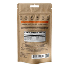 Close-up of Bison Trifecta freeze-dried organ capsules