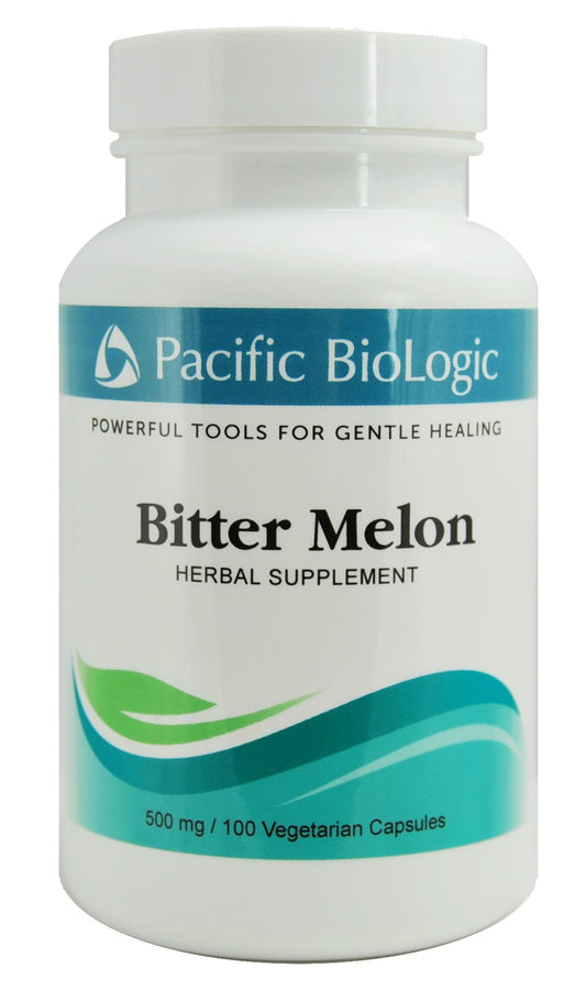Close-up of Bitter Melon 500 mg capsules