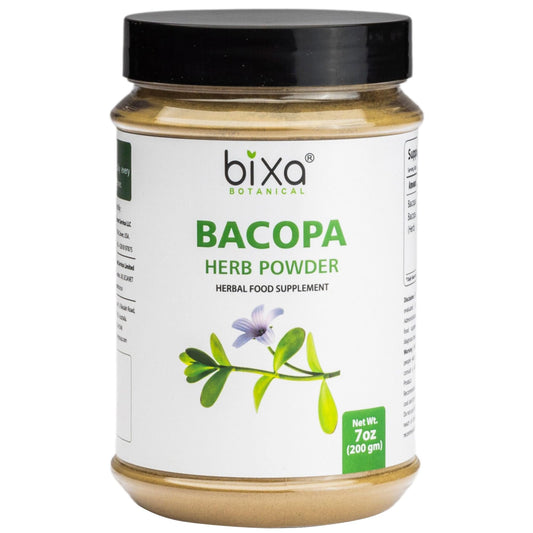 Bixa Botanical Brahmi Powder 200g front label