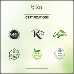 Label highlights gluten-free, non-GMO, vegan, steam treated