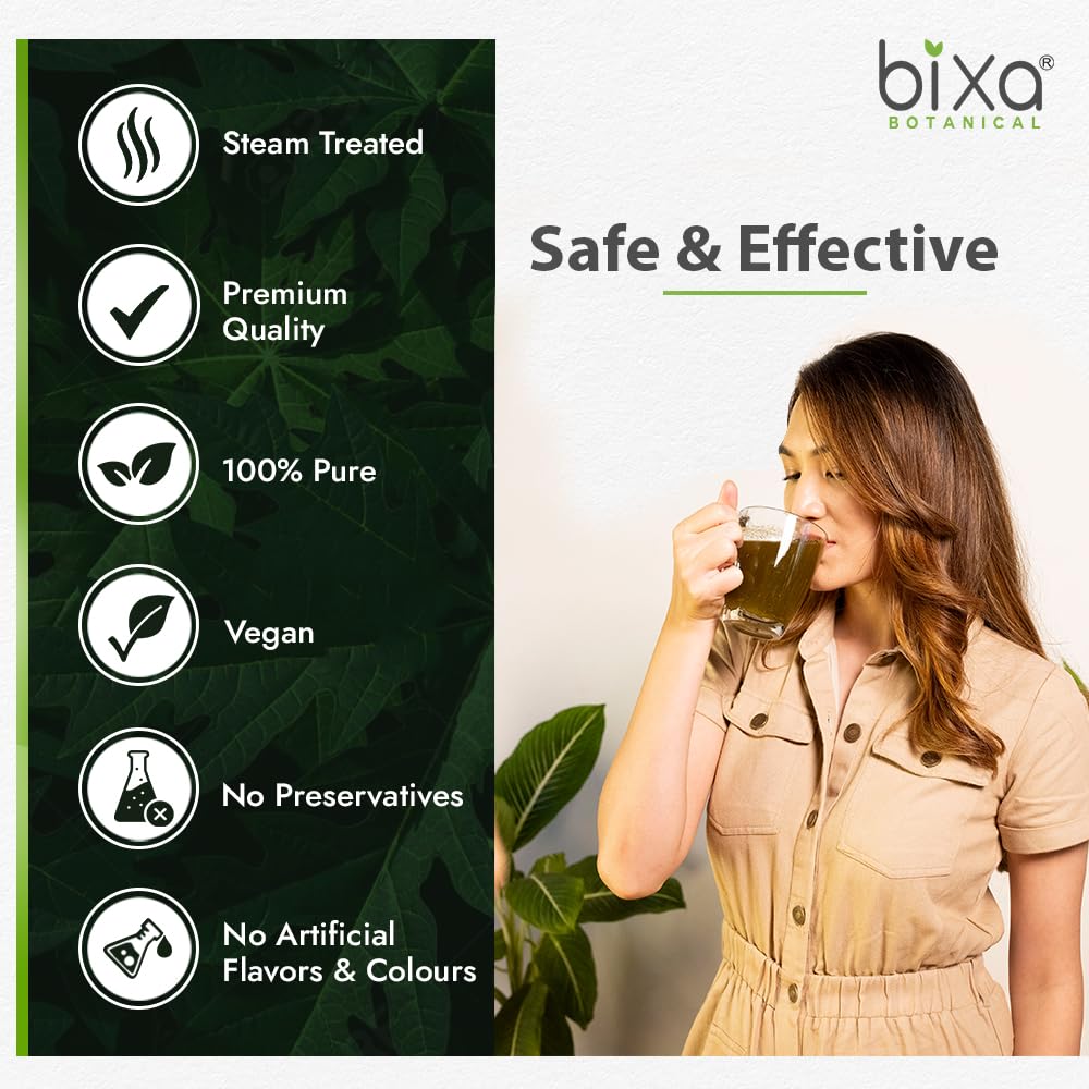 Bixa Botanical vegan certification symbol on product packaging.