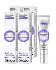 Front view of bixdo Pap Teeth Whitening Toothpaste in Flower Mint