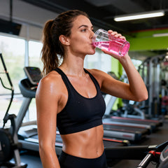 Ingredients label highlighting 5 g creatine, collagen, L-carnitine and inositol.