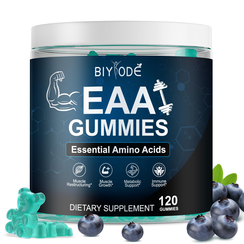 BIYODE EAA Gummies bottle front view