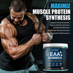 Gummies supporting energy and recovery benefits
