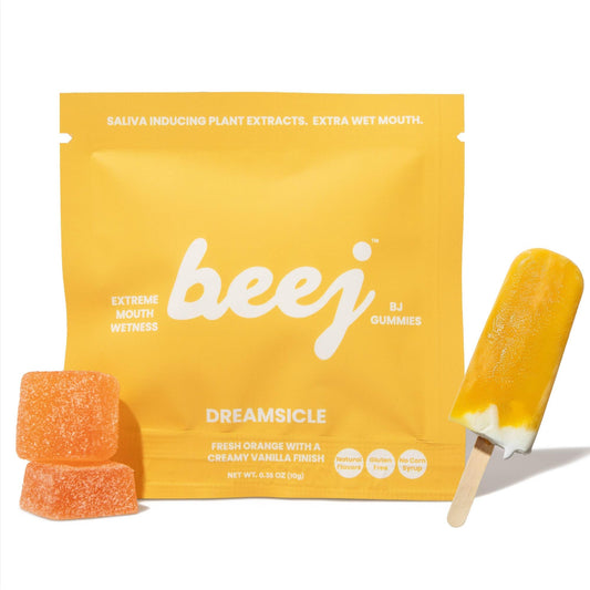 BJ Gummies by BEEJ Dreamsicle packaging