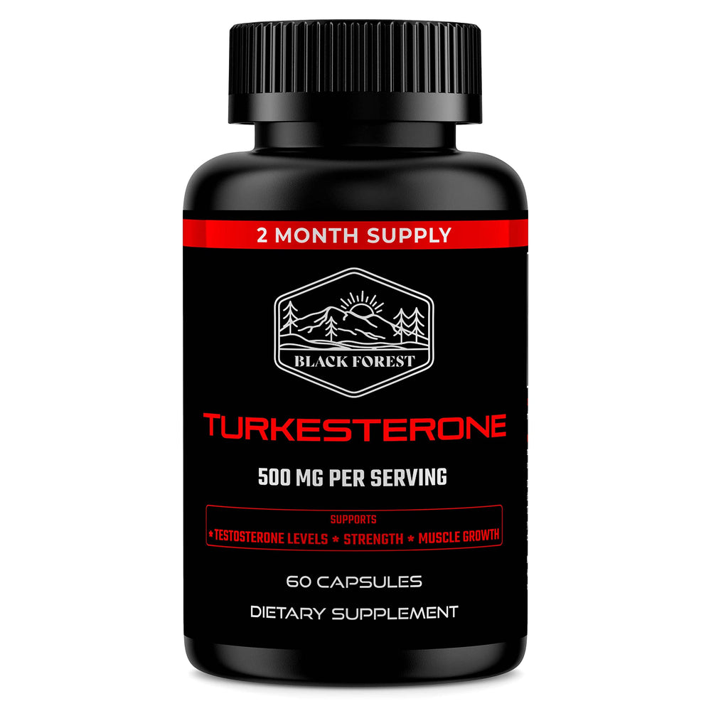 Black Forest Turkesterone 500mg bottle front