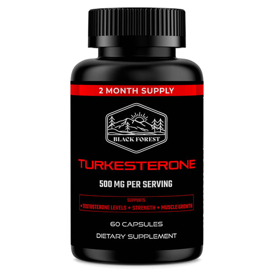 Black Forest Turkesterone 500mg bottle front