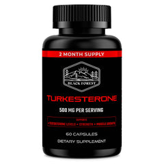 Black Forest Turkesterone 500mg bottle front