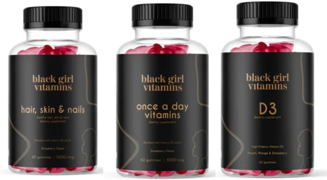 Hero image of Black Girl Vitamins Look Good Feel Good Bundle