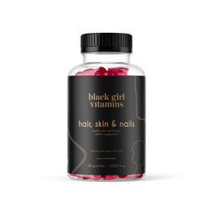 Hair, skin, and nails gummies with biotin 6000 mcg