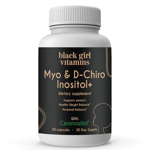 Front label of Black Girl Vitamins Inositol bottle