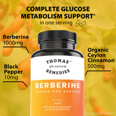 Black pepper to enhance berberine absorption