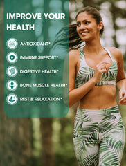 Black pepper and magnesium glycinate for enhanced absorption