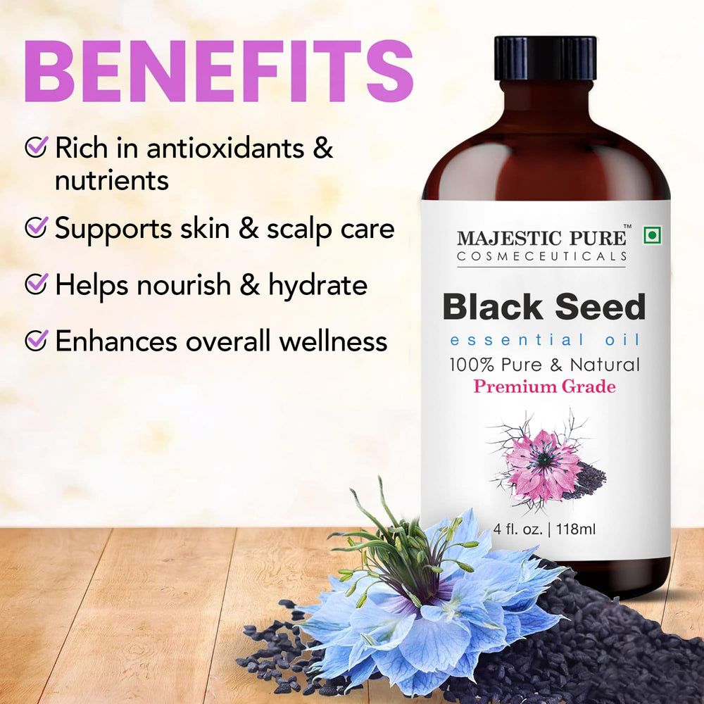 Black seed oil recommended for diffuser use and aromatherapy