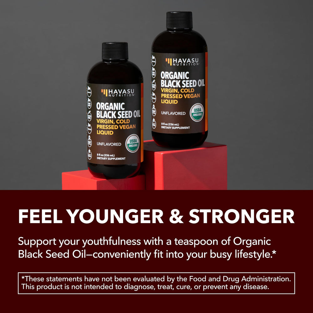 Black seed oil for digestive health – 8 oz bottle