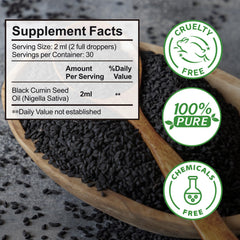 Black seed oil packaging and bottle