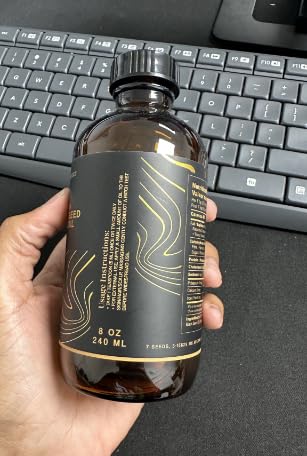 Black Seed Oil pour spout bottle
