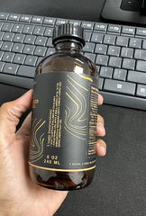 Black Seed Oil pour spout bottle